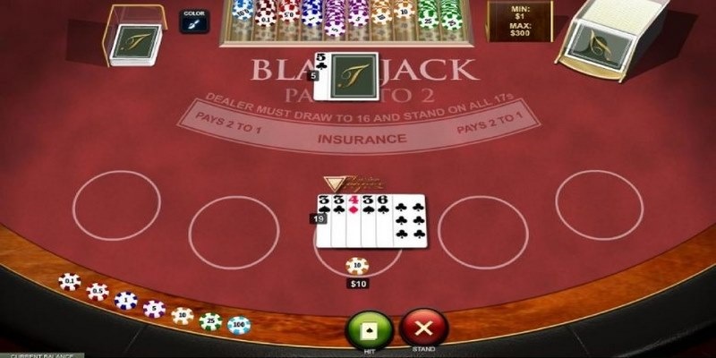 Blackjack có trả thưởng tiền qua Gcash casino topgame