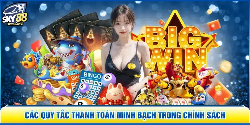 Các quy tắc thanh toán minh bạch trong chính sách