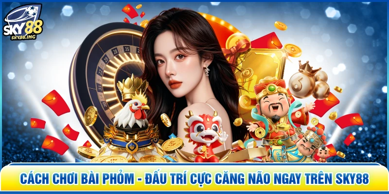 Cách Chơi Bài Phỏm - Đấu Trí Cực Căng Não Ngay Trên SKY88
