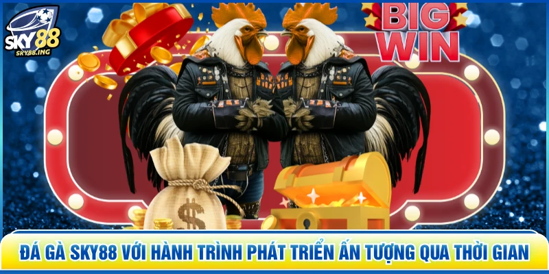 Đá gà SKY88 với hành trình phát triển ấn tượng qua thời gian