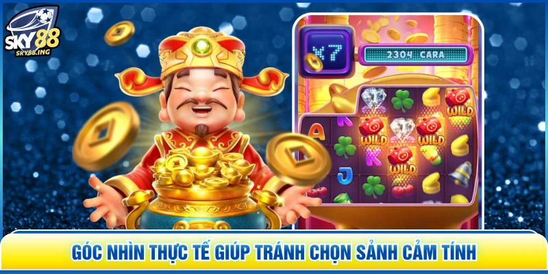 Góc nhìn thực tế giúp tránh chọn sảnh cảm tính