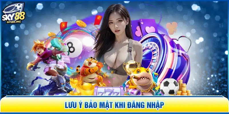 Lưu ý bảo mật khi đăng nhập